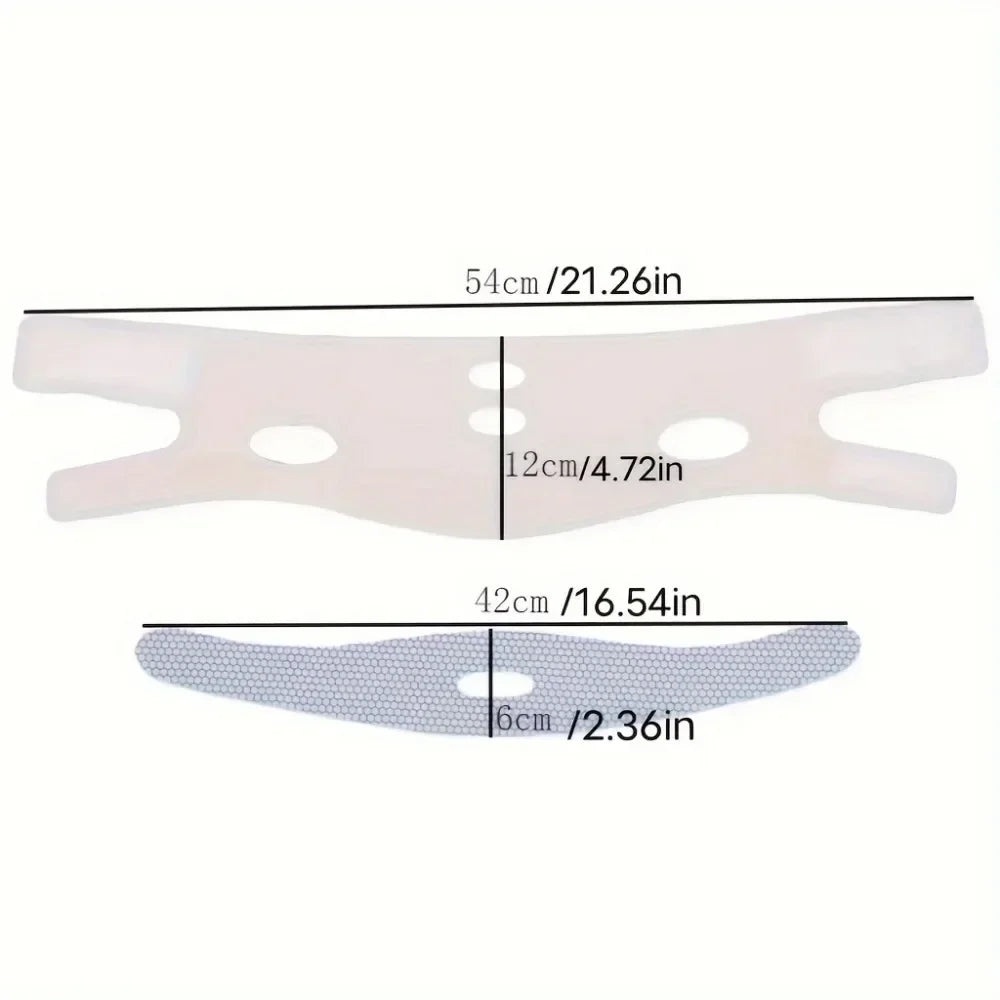 Reusable V Shaper Cheek Slimming Mask Sculpting Anti Wrinkle Face Lifting Mask V Line Strap Band Face Slimming Strap Women
